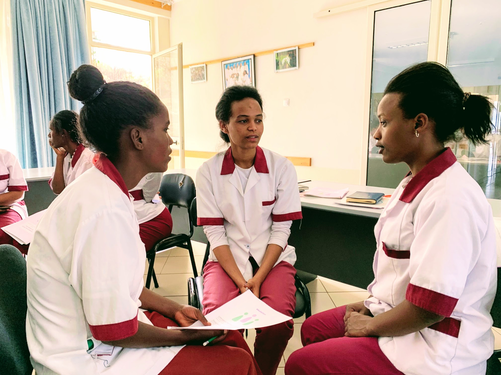 Fostering interpersonal and leadership skills for midwives